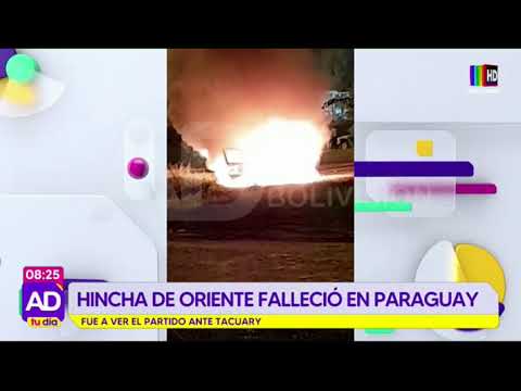 Hincha de Oriente Petrolero muere en Paraguay