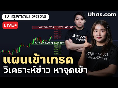 🔴Liveวางแผนเทรดทอง17ตุลาคม