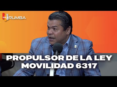 Eugenio Cedeño propulso de la ley de movilidad 63-17