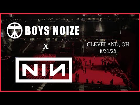 NIN x Boys Noize LIVE 8/31/25 Cleveland OH | FULL SHOW