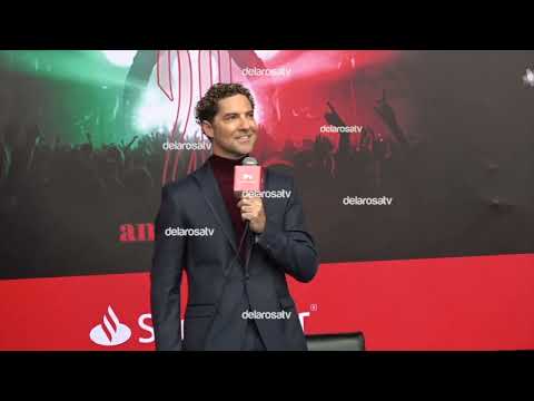 David Bisbal la madures de su relacion de matrimonio, concierto e invitados en su gira por México