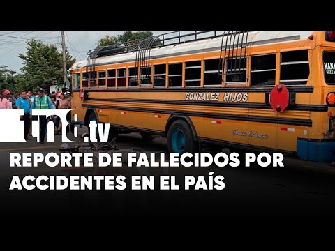 Mueren más conductores por estado de ebriedad en Nicaragua