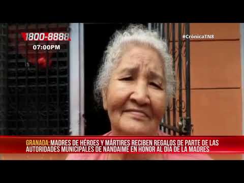 47 madres de héroes y mártires son agasajadas en Nandaime – Nicaragua