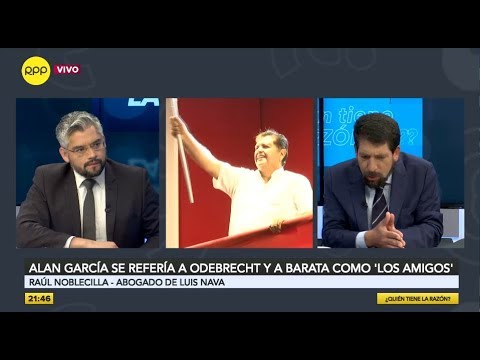 Abogado de Luis Nava: “Alan García y Jorge Barata eran amigos”