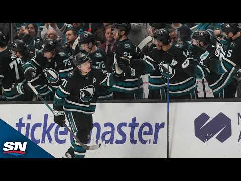 Sharks’ Celebrini Dances Around Defenders, Fires Home 30th Of The Season
