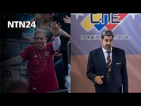 Estos son los resultados de la más reciente encuesta entre Edmundo González y Nicolás Maduro