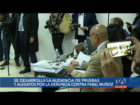 Este 4 de marzo se realiza la audiencia oral de pruebas y alegatos en contra del alcalde Pabel Muñoz