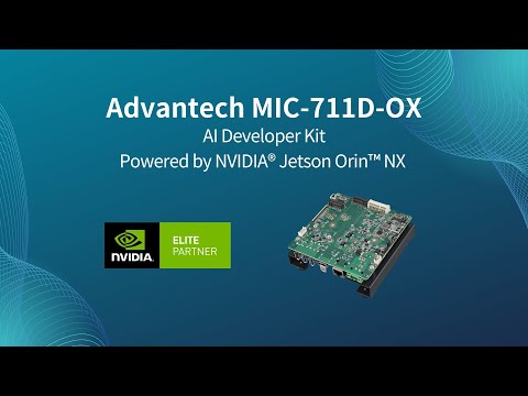 MIC-711D-OX -Advantech Latest AI Developer Kit Based on NVIDIA® Jetson Orin™ NX