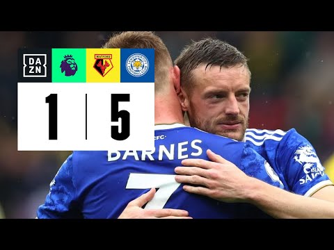 Watford vs Leicester (1-5) | Resumen y goles | Highlights Premier League