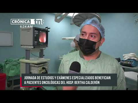 Jornada de exámenes especializados en el Hospital Bertha Calderón - Nicaragua