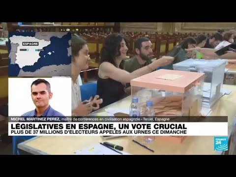 Législatives en Espagne : une élection à couteaux tirés • FRANCE 24