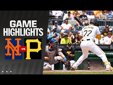 Mets vs. Pirates Game Highlights (7/8/24) | MLB Highlights