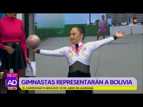 Gimnastas representarán a Bolivia