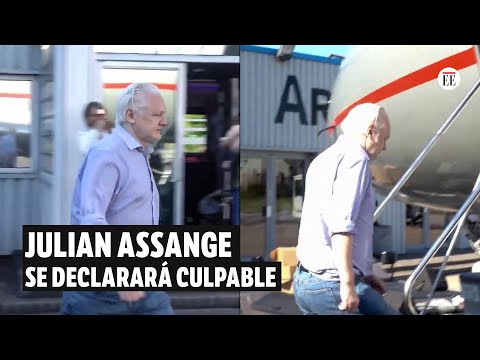 Julian Assange en libertad tras acuerdo de culpabilidad con la justicia de EE. UU. | El Espectador