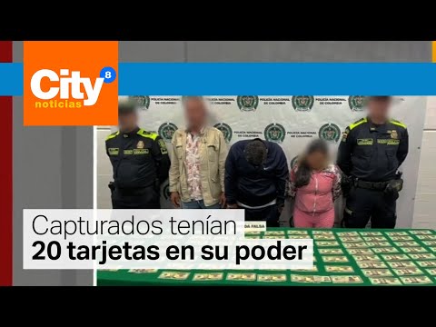 Seis personas capturadas por robo en cajeros en el sur de Bogotá | CityTv