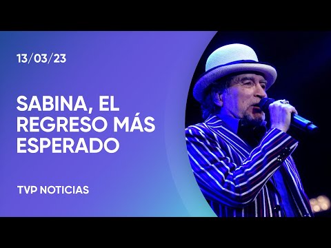 Joaquín Sabina deslumbró en Villa Crespo