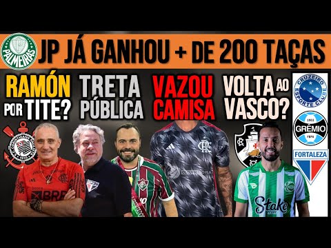 TITE DE VOLTA AO TIMÃO? TRETA: SP x FLU! FLA: VAZAMENTO! FENÔMENO NO VERDÃO! NENÊ NO VASCO? VERON+