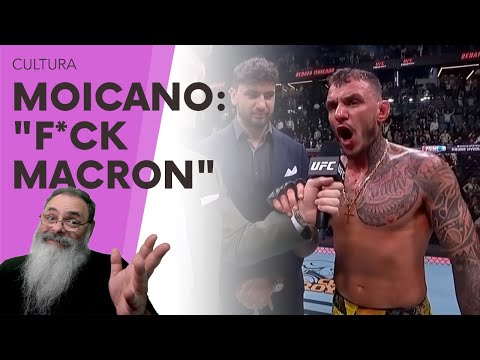 RENATO MOICANO ganha UFC em PARIS e manda um F*CK MACRON e ESTÁDIO aplaude IMEDIATAMENTE