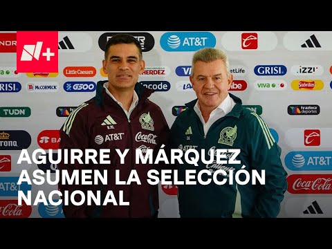 Presentan a Javier Aguirre y Rafael Márquez como DT y auxiliar técnico de la Selección Nacional