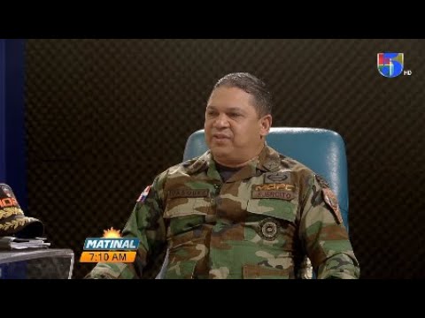 Gral. Rafael Vásquez, Director de la comisión militar y policial MOPC-COMIPOL | Matinal