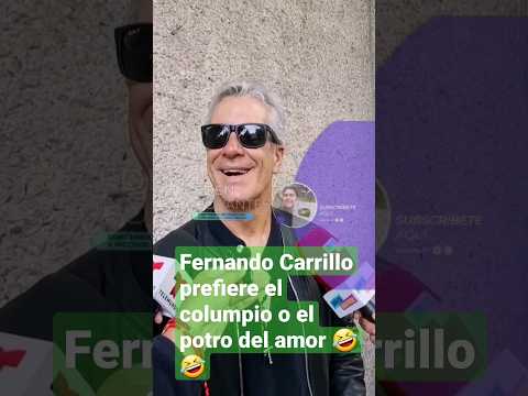 Fernando Carrillo prefiere el columpio o el potro del amor  #fernandocarrillo #edendorantes1