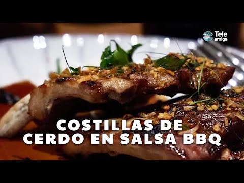 COSTILLITAS DE CERDO EN SALSA BBQ en tu Cocina - Teleamiga