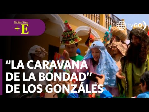 Los Gonzáles realizan “La Caravana de la Bondad” | Más Espectáculos (HOY)