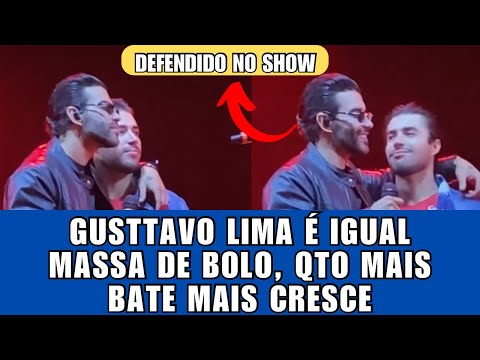 Gusttavo Lima “é igual massa de bolo, quanto mais bate mais cresce” dupla de sobrinhos DEFENDE