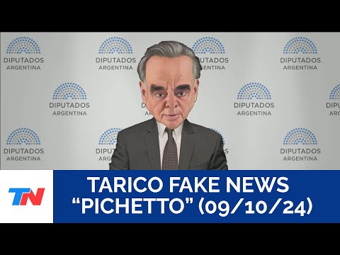 TARICO FAKE NEWS: “MIGUEL ÁNGEL PICHETTO” en “El Pase”