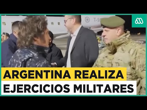 Ejercicios militares argentinos: Presidente Milei insiste en soberanía de la Antártica