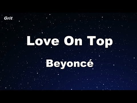 Love On Top - Beyoncé Karaoke 【No Guide Melody】 Instrumental