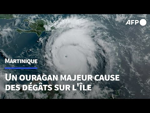 L'ouragan Béryl frôle la Martinique | AFP