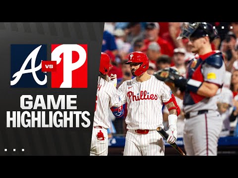 Braves vs. Phillies Game Highlights (8/31/25) | MLB Highlights