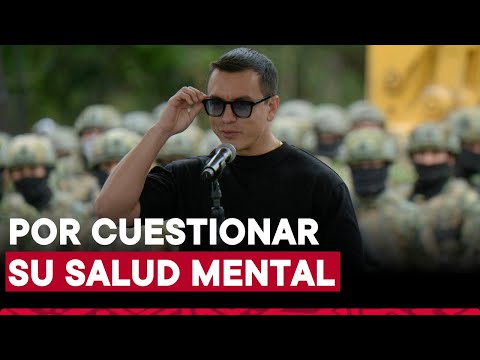 Ecuador: Parlamento investigará a congresistas que cuestionaron salud mental del presidente Noboa