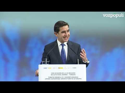 Carlos Torres halaga a Sánchez por el crecimiento económico en pleno pulso por la OPA de BBVA