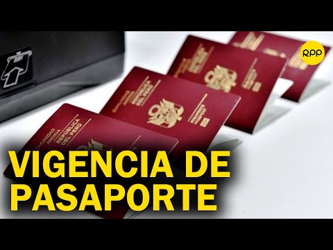 Vigencia de pasaporte peruano a 10 años: De aprobarse, en febrero o marzo debemos estar imprimiendo