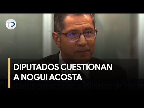 Diputados cuestionan a Nogui Acosta por mega caso de evasio?n fiscal