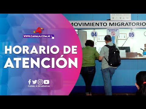 Oficinas de Migración y puestos fronterizos abiertos durante vacaciones de Semana Santa