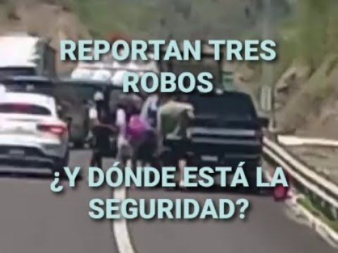 VIDEO: Captan a sujetos armados robando en Autopista Siglo XXI, Feliciano-Las Cañas #Michoacán