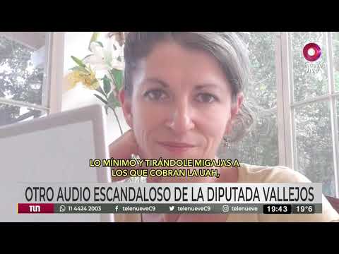 Otro audio escandaloso de la diputada Vallejos