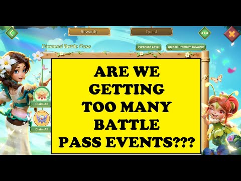 Lords Mobile - ANOTHER DIAMOND BATTLE PASS - Are we getting too many???