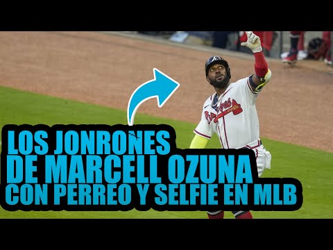 LOS EPICOS JONRONES DE MARCELL OZUNA CON SELFIE EN MLB