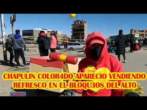 CHAPULIN COLOR4DO DEL ALTO APARECIO VENDIENDO GELATINA Y REFRESCO EN PLENO BLOQU3O..