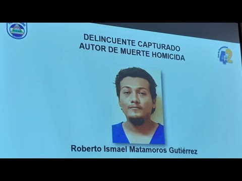 Arrestan a sujeto que mató a balazos a poblador de Tipitapa