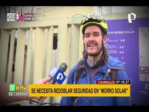 BDP comprueba los peligros a los que se exponen  los ciclistas en el Morro Solar