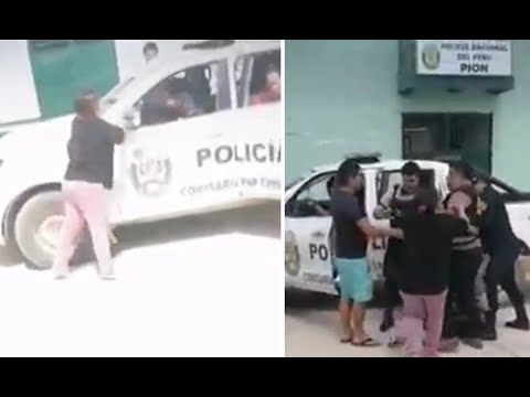 Cajamarca: Detienen a alcalde y su esposa por atacar a agentes policiales