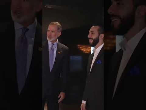 Felipe VI se reúne en San Salvador con Bukele antes de que se celebre la toma de posesión