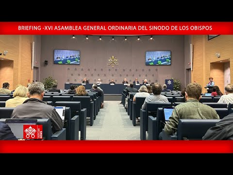 Briefing-XVI Asamblea General Ordinaria del Sínodo de los Obispos, 04 de octubre de 2024