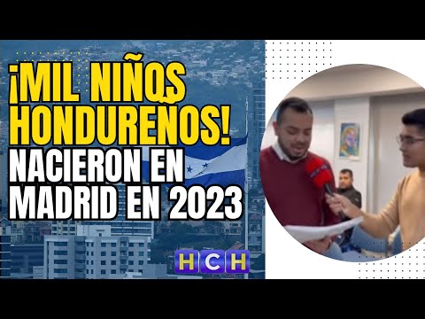 Casi mil niños hondureños nacieron en Madrid en 2023; «Aitana y Dylan», los nombres preferidos