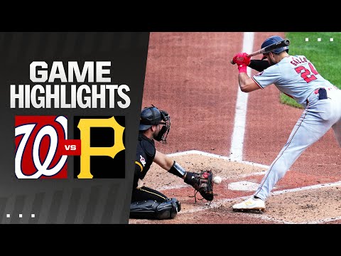 Nationals vs. Pirates Game 1 Highlights (9/7/24) | MLB Highlights